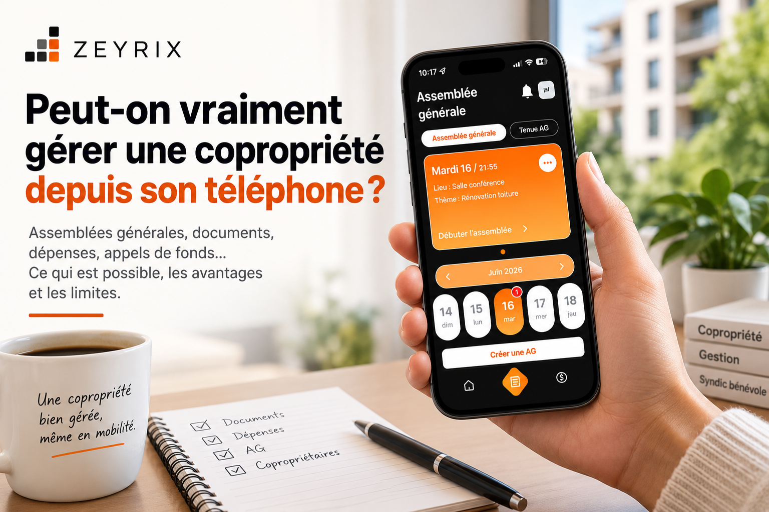 Gérer sa copropriété sur mobile : application syndic bénévole sur smartphone